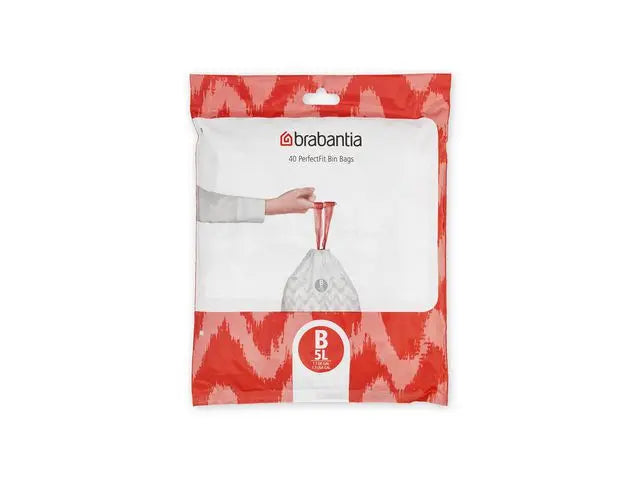 Avfallspåse B BRABANTIA 5L 40/fp - Primmeshiper