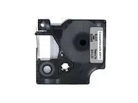 Tape 19mm svart på silver - Primmeshiper