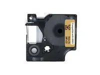 Tape 9mm svart på guld - Primmeshiper