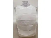 Haklapp BIO med tejp vit 100/fp - Primmeshiper