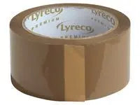 Packtejp LYRECO PP 50mmx66m Brun 6/fp - Primmeshiper