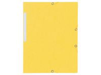 Gummibandsmapp LYRECO kart A4 gul 10/fp - Primmeshiper