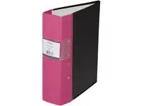 Kontorspärm neutral A4 80mm rosa - Primmeshiper