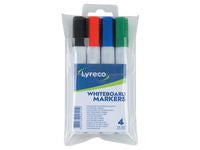 Whiteboardpenna LYRECO drywipe rund 4/fp - Primmeshiper