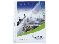 Plastficka LYRECO A4 0,08 präg 25/fp - Primmeshiper