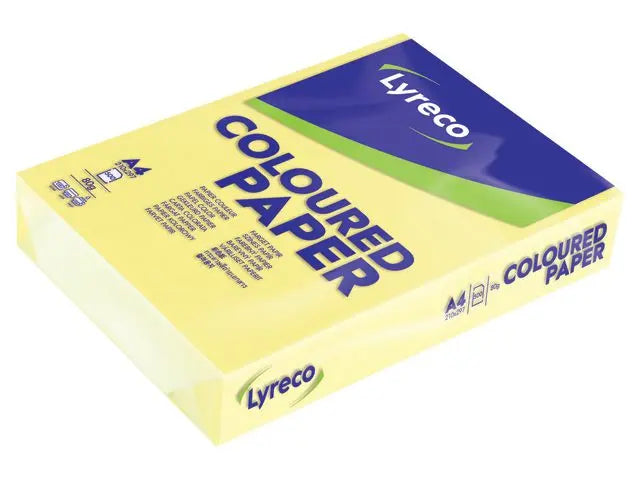 Kop.ppr LYRECO A4 80g kanariegul 500/fp - Primmeshiper