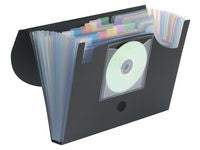 Expandermapp 12-fack 240x330x35mm svart - Primmeshiper