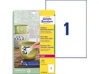 Etikett AVERY stark 210x297 20/fp - Primmeshiper