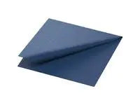 Servett 3-lags 24x24cm mörkblå 250/fp - Primmeshiper