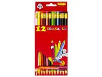 Färgpennor SENSE radertopp 12 färger - Primmeshiper