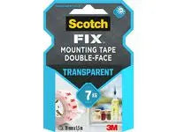 Monteringstejp SCOTCH transp. 19mmx1,5m - Primmeshiper