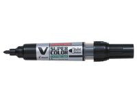 Märkpenna PILOT V Super Color rund svart - Primmeshiper