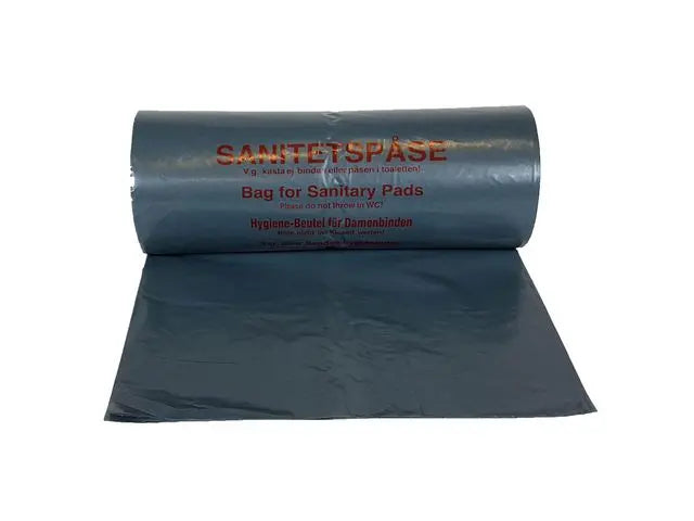 Sanitetspåse LD 20my grå 100/RL - Primmeshiper