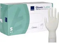 Latexhandske puderfri S 100/fp - Primmeshiper