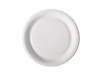 Tallrik papper 18cm vit 100/fp - Primmeshiper