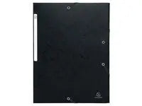 Gummibandsmapp EXACOMPTA 3kl A4 425g sva - Primmeshiper