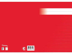 Skrivhäfte A4 linjerat 8,5mm röd - Primmeshiper