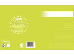 Skrivh.17x21cm linj. 8,5mm ljusgrön - Primmeshiper