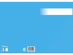 Skrivhäfte A4 linjerat 8,5mm mellanblå - Primmeshiper