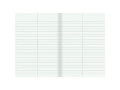 Gloshäfte A5 linjerat 8,5mm petrol - Primmeshiper