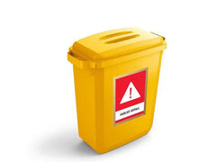 Avfallshantering DURABIN 60L gul - Primmeshiper
