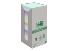 Notes POST-IT 100recy 76x76 sort.f 16/fp - Primmeshiper