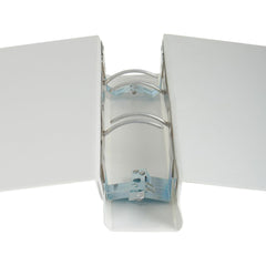 Fork binder PP with pocket A4 60mm white