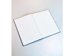 Anteckningsbok inbunden A4 rutad blå - Primmeshiper