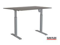 Bord SUN-FLEX I höj/sänk 140x80 grå/grå - Primmeshiper