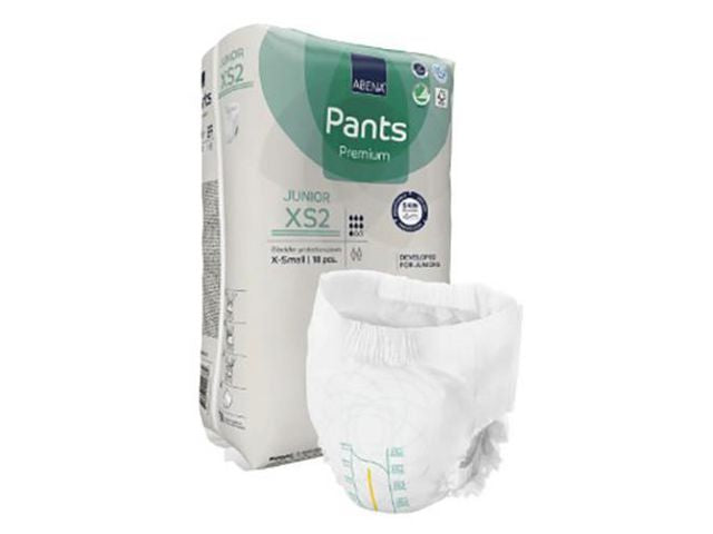 Byxblöja ABENA Jr. XS2 50-75cm 18/fp - Primmeshiper