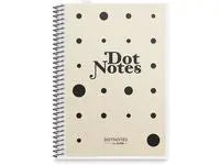 Anteckningsblock DotNotes A5 spiral FSC - Primmeshiper
