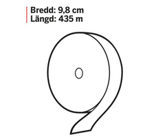 Toalettpapper KATRIN Gigant M 435m 6/fp - Primmeshiper