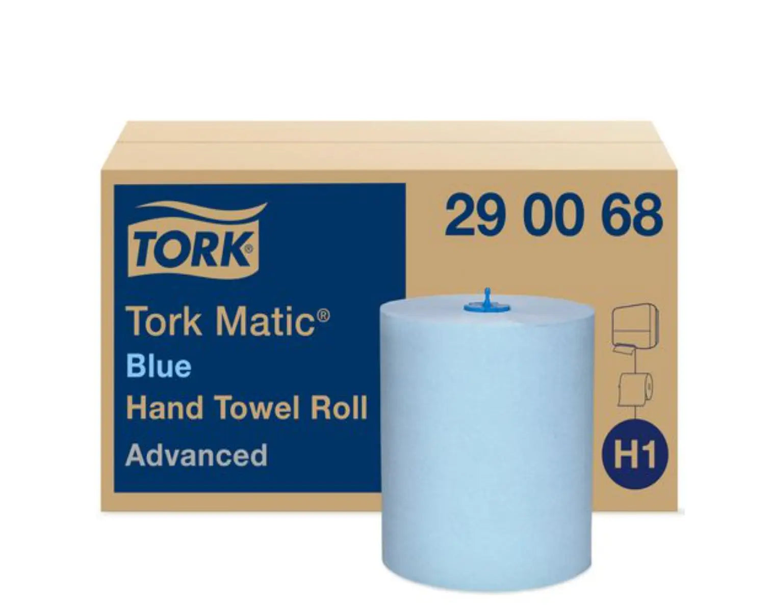 Handduk TORK Adv H1 blå 6/fp - Primmeshiper