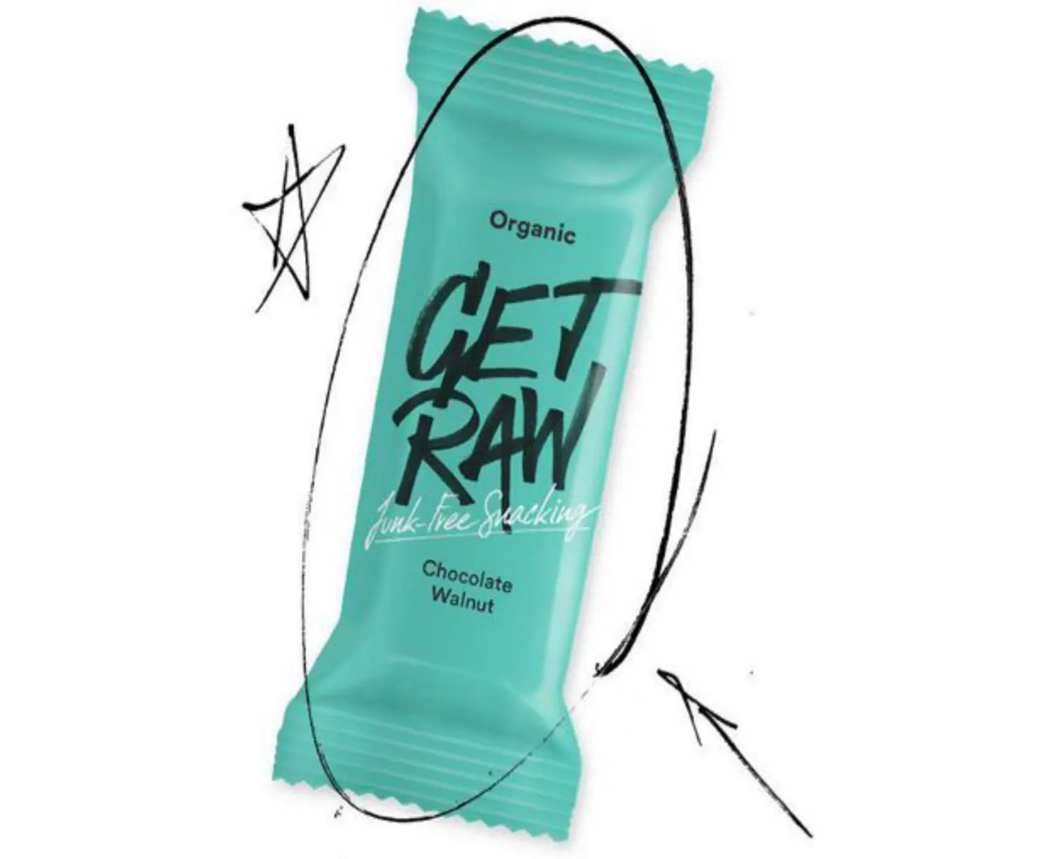 Bar GET RAW Chocolate och Walnut 42g - Primmeshiper