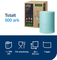 Rengöringsduk TORK Pre W1/2/3 turkos - Primmeshiper