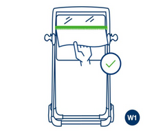 Dispenser TORK W1 Golvställ röd - Primmeshiper