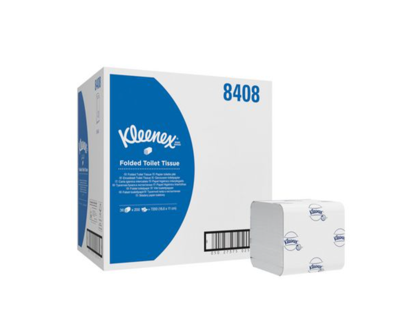 Toalettpapper KLEENEX®bulk 2-lag 7200/fp - Primmeshiper