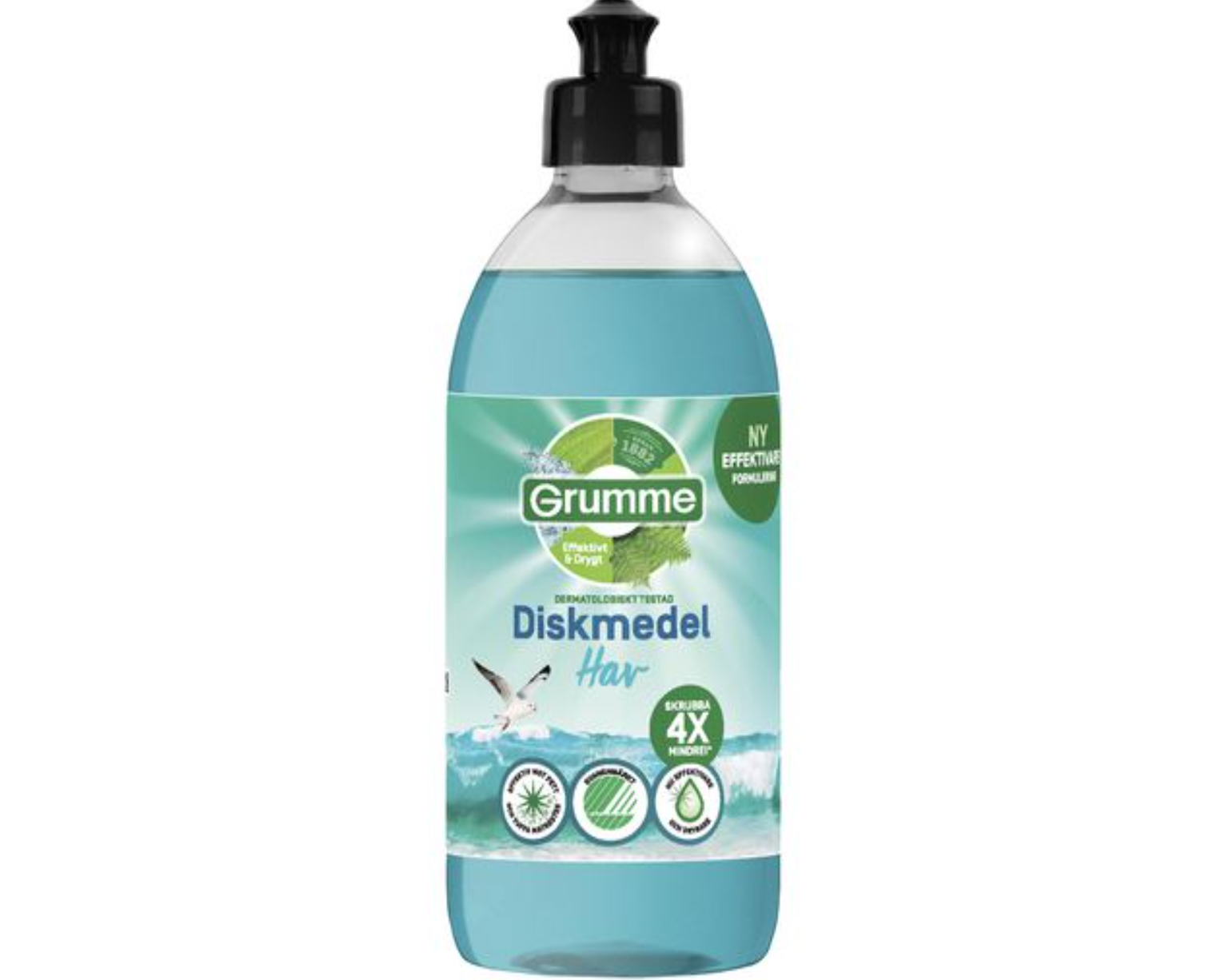 Handdisk GRUMME Hav 500ml 8/fp - Primmeshiper