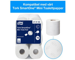 Dispenser TORK T9 SMARTONE Twin vit - Primmeshiper